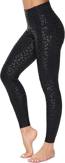 Dragon Fit Women's Stretch Workout Leggings Tummy Control Yoga Pant Pockets - skull leggings