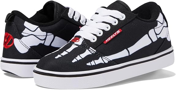 HEELYS Pro 20 Prints (Little Kids/Big Kids/Adults) - sugar skull boots