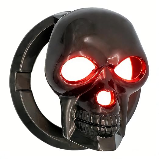Skull Ignition Protective Push Start Button Cover - Anti-Scratch Car Engine Decoration Ring - skull sticker