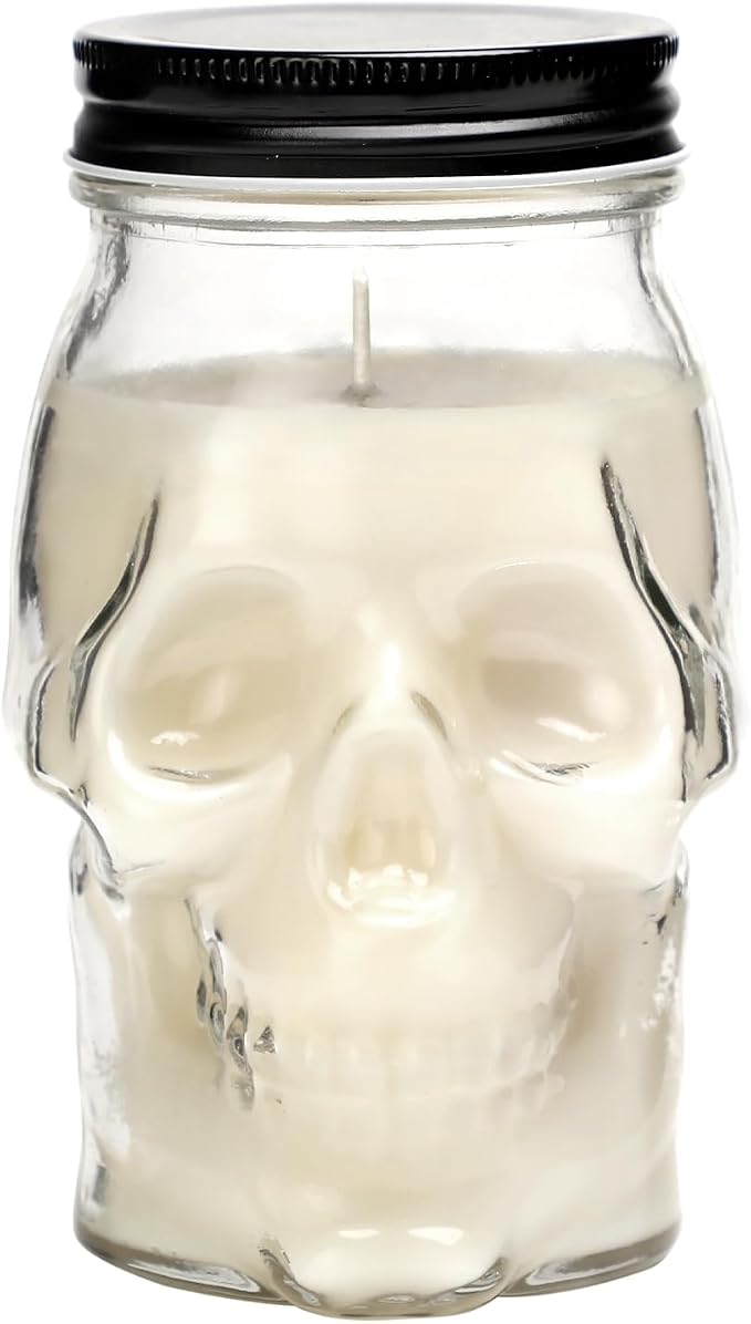 Gothic Skull Candle, Large Skull Candle - skull candle