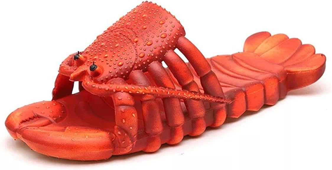 Lobster Slippers, Bass Sandals, Animal Fish Slippers - sugar skull costume