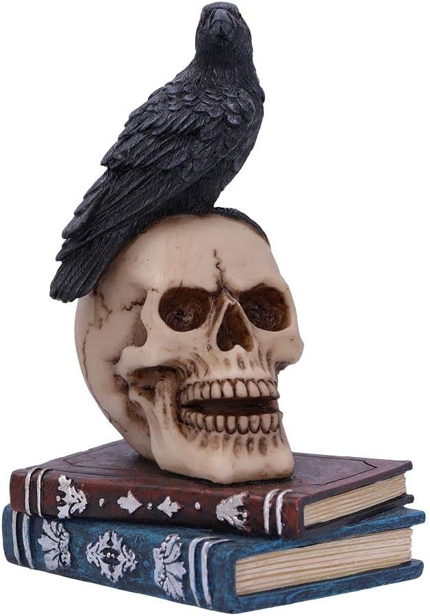 Nemesis Now Raven's Spell 10.3cm, Black U5744U1 - skull figurine