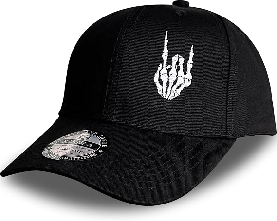 Unisex Embroidered Baseball Cap for Men and Women - skull hat