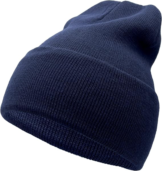 Unisex Knit Soft Warm Cuffed Beanie Hat Winter Camo Hats for Men Women - skull watch