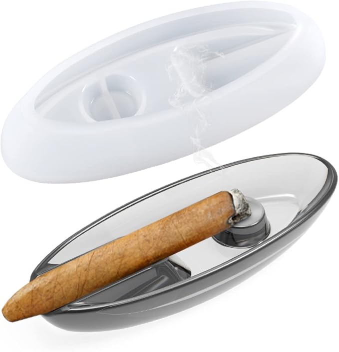 Yalulu Irregular Cigar Ashtray, DIY Resin Casting Molds - skull ashtray