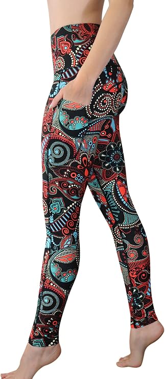 Comfy Yoga Printed Yoga Leggings with Pockets Women’s High Waisted Yoga Pants Soft Lightweight Workout Leggings - skull leggings