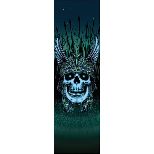 Powell Peralta Skateboard Griptape Andy Anderson Skull 9" x 33" Grip Sheet - skull sticker