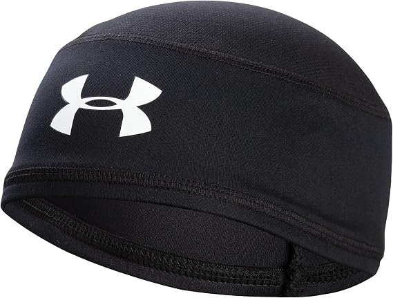 Under Armour Unisex Football Skull & Wave Cap, Cooling Helmet & Hair Cap with 4-Way Stretch & Elastic Fabric, OSFA