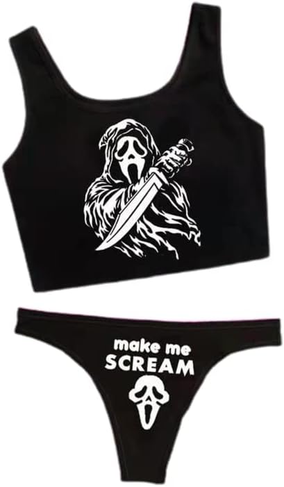 The Classic Skeleton Print Ladies Swimsuits Beachwear Women's Bikini Set Summer Swimwear Women's Bikini Set Summer Swimsuit - skull swimsuit