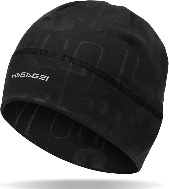 HASAGEI Skull Caps Beanies for Men & Women, Elastic Thermal Running Hat, Windproof Cycling Cap Helmet Liner Soft Beanie Hat - skull hat
