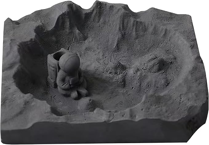 Cool Ashtray, Home Decor, Moon Space Elements, Portable Modern Ashtray Cigar Ashtray Outdoor Indoor Desktop Smoking Ashtray Home Office Fashion Decor Gifts For Men And Women - skull ashtray