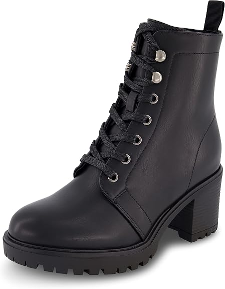 CUSHIONAIRE Women's James lace up boot +Memory Foam, Wide Widths Available - sugar skull costume
