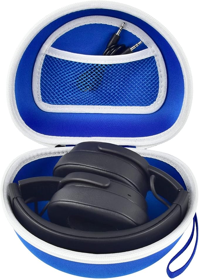 Headphone Case for Skullcandy Crusher/Hesh/Evo, for JLab JBuds Lux ANC - skull suitcase