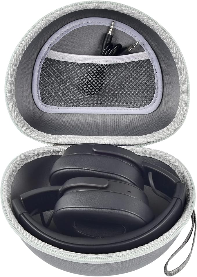 Headphone Case for Skullcandy Crusher/Hesh/Evo, for JLab JBuds Lux ANC - skull suitcase
