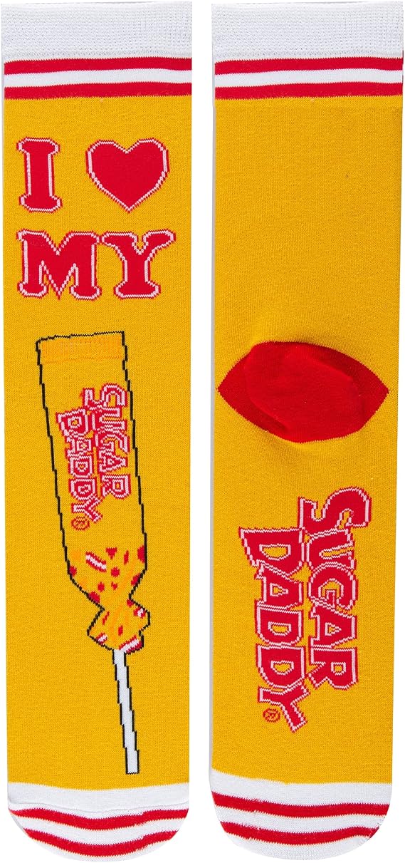ooohyeah Women's Novelty Tootsie Roll, Blow Pop, Dots Candy Crew Socks, Crazy Funny Cotton Dress Socks Gift, Size 5-10 - sugar skull costume
