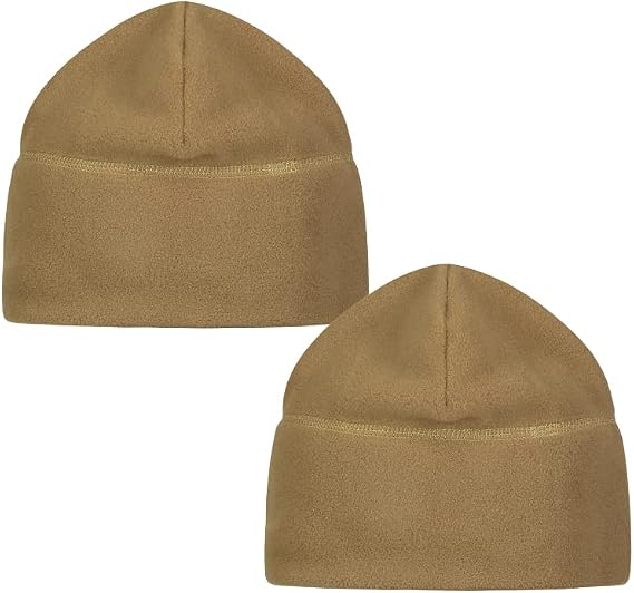 Polartec® 100 Military Style Fleece Watch Cap, One Size Fits Most, Lightweight and Warm, Made in USA - skull watch