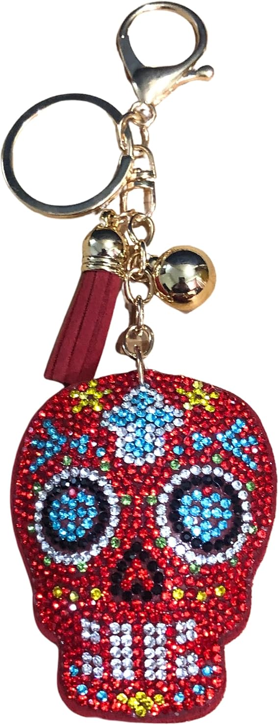 Popfizzy Rhinestone Keychains for Women and Girls, Bling Bag Charm, Backpack Charms, Sparkle Purse Charm, Best Gift for Women