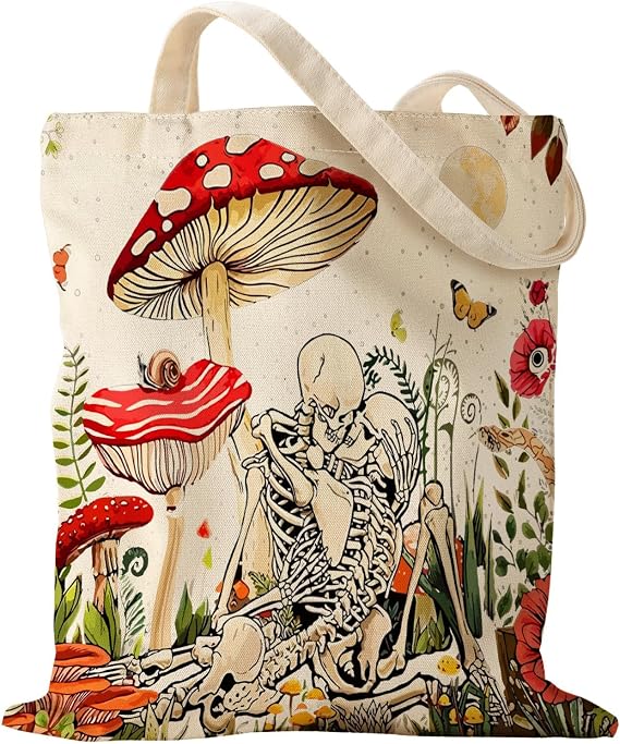 Miss Adola Aesthetic Canvas Tote Bag for Women