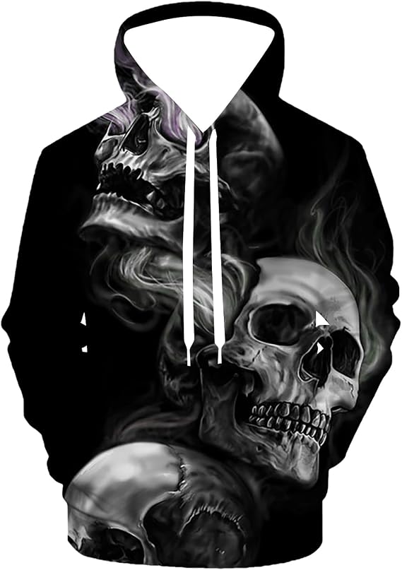 Cool Men’s 3D Printed Hoodie All Over Print Graphic Sweatshirt