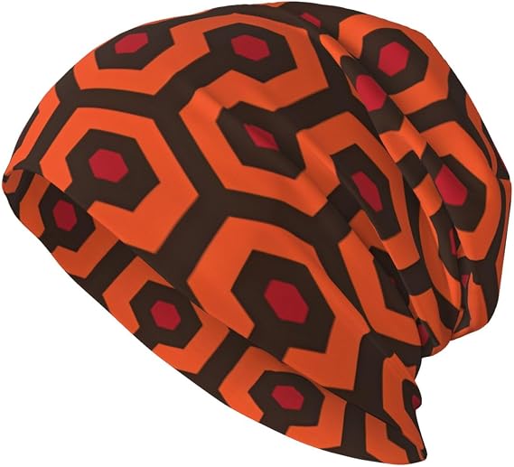 Funny Bigfoot Sasquatch Full Moon Slouchy Beanie for Men & Women Hip-Hop Baggy Skull Cap Fashion Thin Dwarf Knit Hat - skull carpet