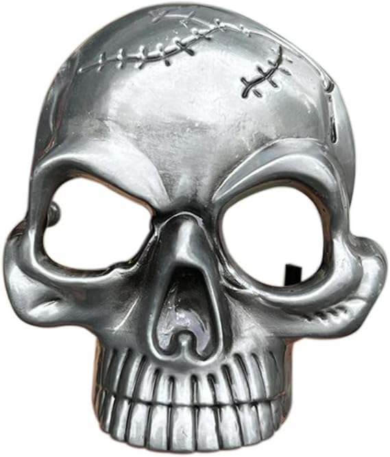 Skull Head Belt Buckle For Mens Western Cowboy - skull wallet