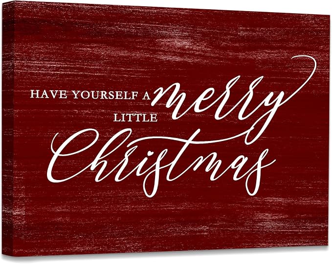 WODMIS Christmas Wall Decor Framed Canvas Wall Art,Wall Art For Living Room,Merry Christmas Sign Canvas Wall Art Home Decorations For Home Living Room,Christmas Signs Wall Decor 11x14 - skull wall art