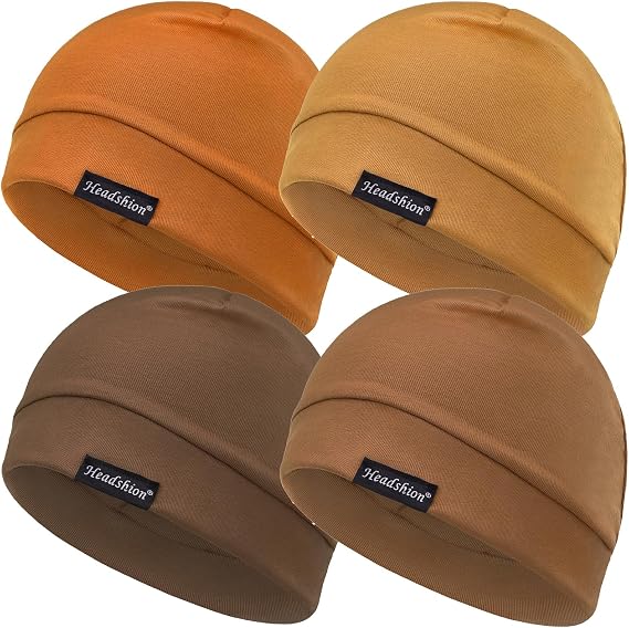 Headshion Soft Skull Cap Beanie for Men Women - skull hat