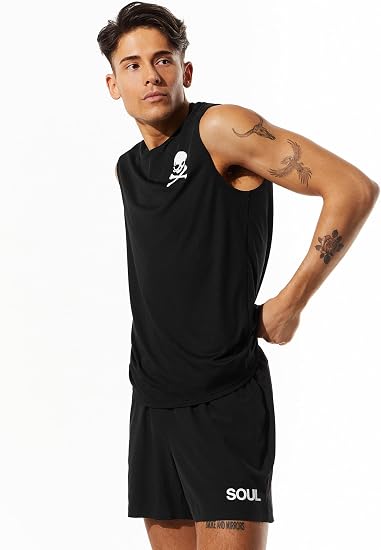 SoulCycle Men's Propel Tank Skull - skull tank tops