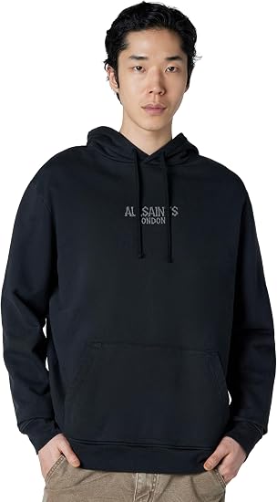 AllSaints Men's Bones Oth Hoody - skull hoodie