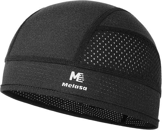 MELASA Cooling Skull Cap Breathable Sweat-Wicking Under Helmet - skull helmet