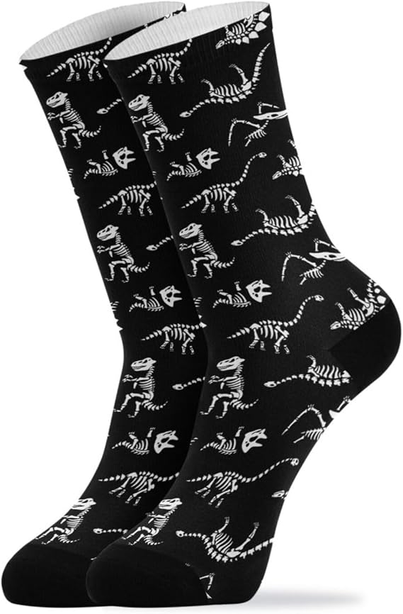 Unisex Adult Athletic Crew Socks - sugar skull costume