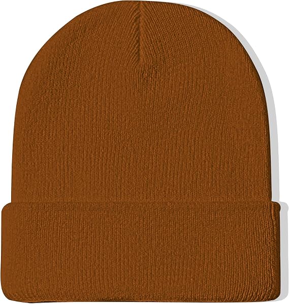 Rosoz Beanie Hats for Men Women Slouchy Soft Warm Knitted Caps Unisex - skull hat