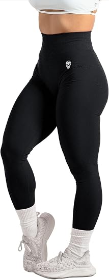 Gymreapers Infinity Seamless Workout Leggings for Women High Waist Seamless Leggings for Exercise Running Active Yoga Pants - skull leggings