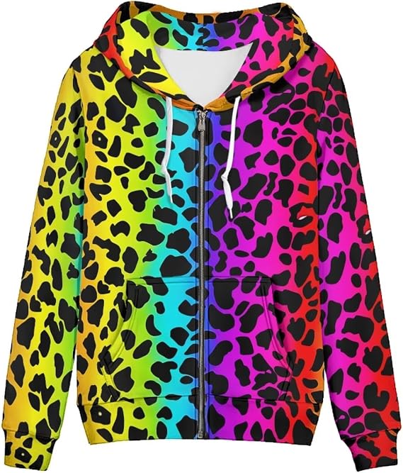 Showudesigns Zip Up Women's Hoodies & Sweatshirts XS-5XL - skull jacket