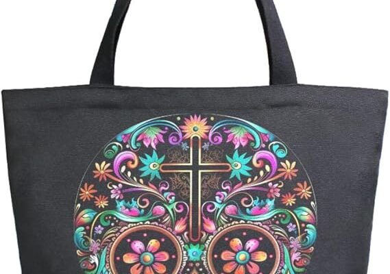 Chic Funny Cute Pattern Big Handle Extra Large Shoulder Tote Bag for Beach Travel Weekender Gym Grocery Shopping