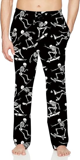Vogseek Mens Christmas Pajama Pants Loose Lounge Sleepwear Soft with Pocket
