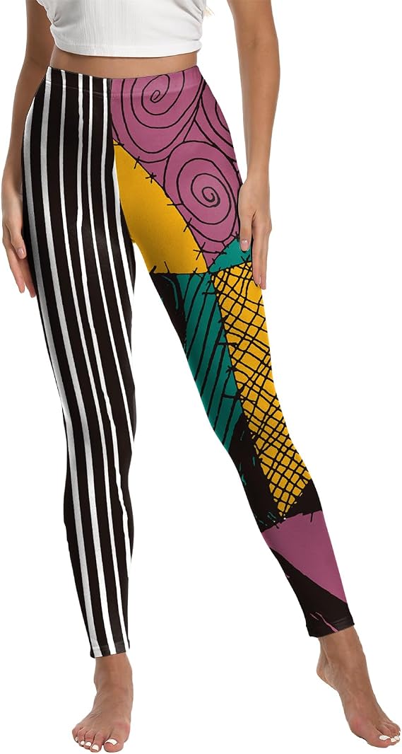 St Patrick's Day Women Leggings Print Shamrock Clover Irish Pants - skull leggings