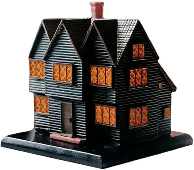 Halloween Witch House Incense Burner Halloween Decorations Indoor Incense Burner Ornament - skull incense burner