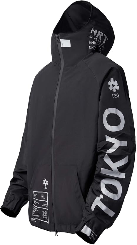 Niepce Inc Japanese Tokyo Waterproof Windbreaker Jackets for Men - skull jacket
