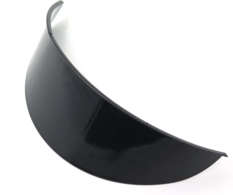 Black 7 Inches Headlight Visor Compatible with Kawasak Vulcan Vn 1500 1600 Suzuk Intruder Boulevard - skull sticker