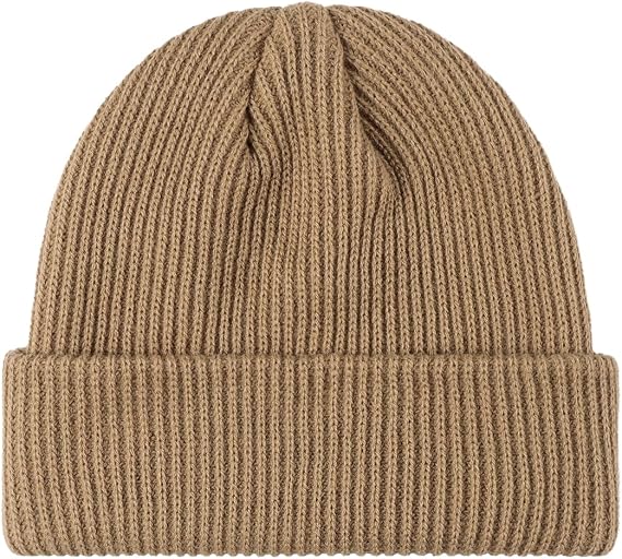 Winter Beanie Men Women Heavyweight Stretch Knit Cuffed Hat - skull watch