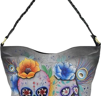 Anuschka Hand-Painted Genuine Leather Shopper Bag