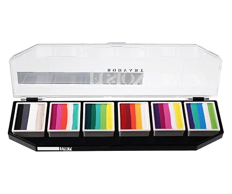 Fusion Body Art | Face Painting Palette - Sugar Skull - sugar skull makeup