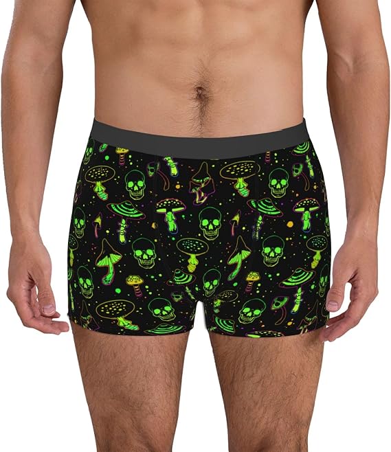 Men'S Funny Boxer Brief Stretch Underwear Hilarious Gag Gifts For Men - skull swimsuit
