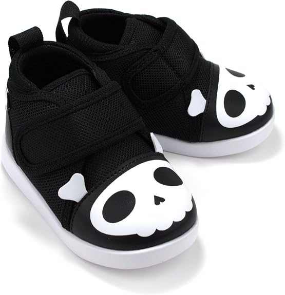 ikiki Squeaky Toddler Shoes V2 with On/Off Squeaker Switch - sugar skull boots