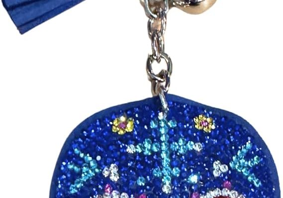 Popfizzy Rhinestone Keychains for Women and Girls, Bling Backpack Accessories, Sparkle Purse Charm, Bag Charm, Gift for Women