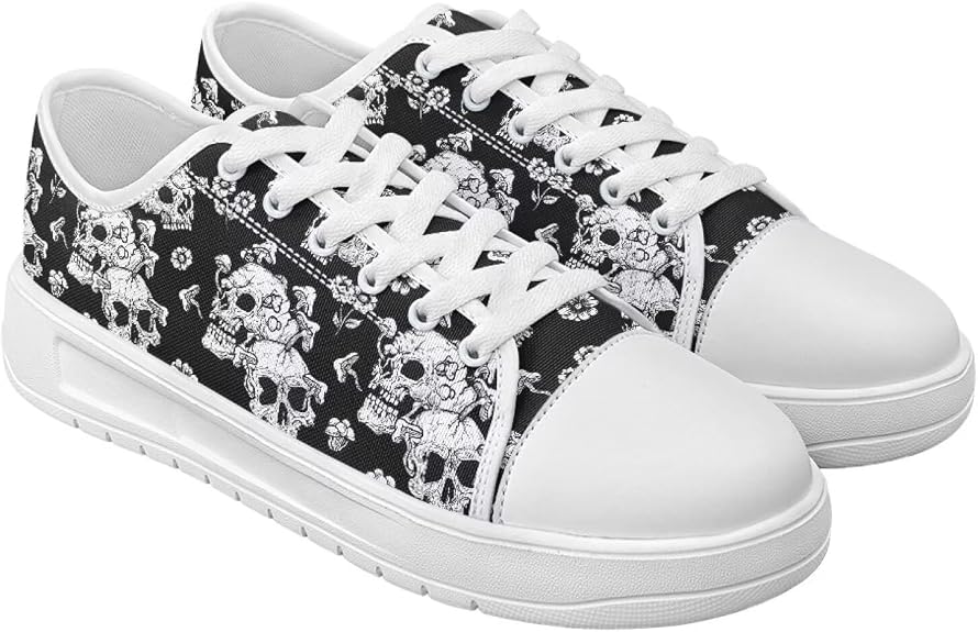 Canvas Shoes for Women Classic Mesh Breathable Lightweight Non-Slip Sneakers Slip On Tennis Walking Shoes US 5.5-13.5