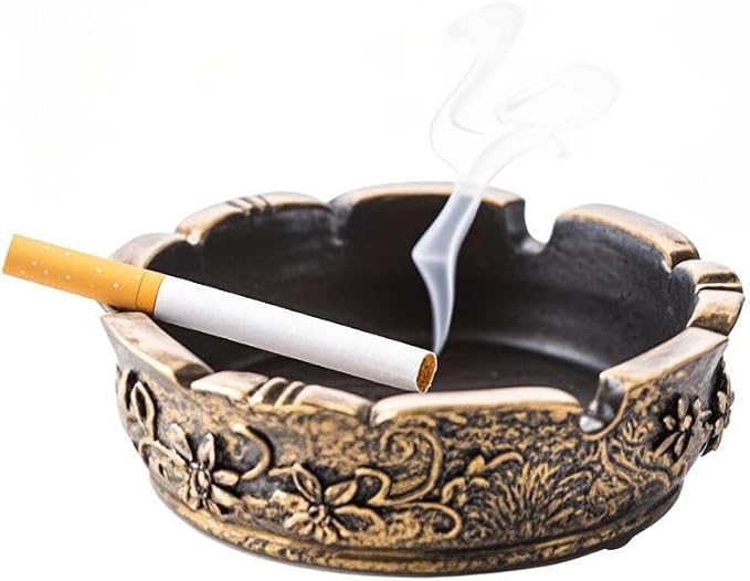 Cigar Ashtray Ash Tray Outdoors,Outdoor Ashtrays Cigar for Patio(Vintage)