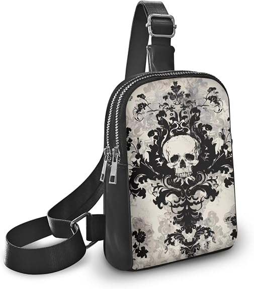 Leahter Small Sling Bag for Women,RFID Crossbody Bag Crossbody Purse for Women Gift - sugar skull handbags for sale