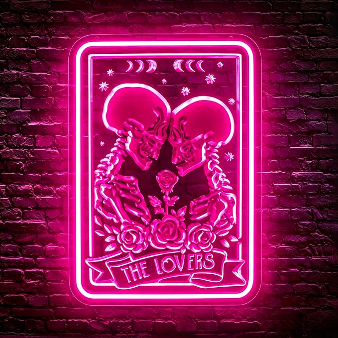 Skull Neon Sign for Wall Decor Led Neon Lights Signs